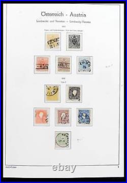 Lot 39620 Stamp collection Austrian territories and local post 1850-1922