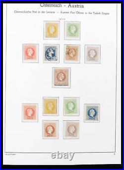 Lot 39620 Stamp collection Austrian territories and local post 1850-1922