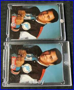 Lot Of 2 1992 Pro Line Portraits Muhammad Ali & Cassius Clay Sp Stamped Autos