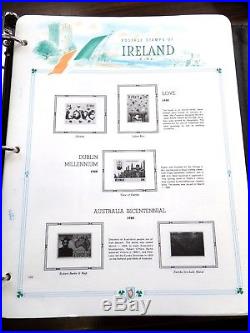Lot Of 2 White Ace Ireland Stamp Albums Binders 1922 To 1998 New Unused Mint