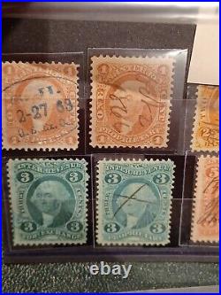 Lot Of 25 US Revenue Stamps First Issue And Other Used
