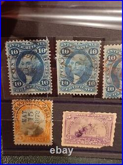 Lot Of 25 US Revenue Stamps First Issue And Other Used