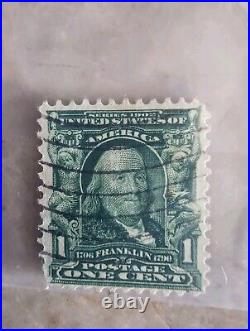 Lot Of 29 Vintage Stamps from the United States of America, Very Rare From 1906