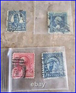 Lot Of 29 Vintage Stamps from the United States of America, Very Rare From 1906