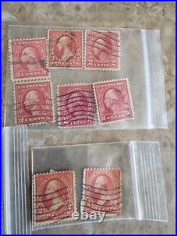 Lot Of 29 Vintage Stamps from the United States of America, Very Rare From 1906