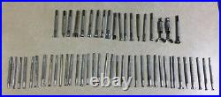 Lot Of 36 Craftool Co Leather Stamping Tools & 19 Other Tools, 55 Total