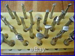 Lot Of 36 Vintage Craftool Co Letter-number Leather Saddle Stamp Tools Tandy USA