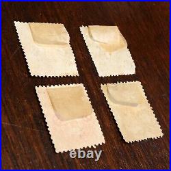 Lot Of 5 1890s 1920s Imperial Japanese Quingdao Stamps 3 Sen HINGED