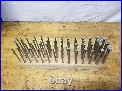 Lot Of 55 Craftool Leather Working Tools Stamps