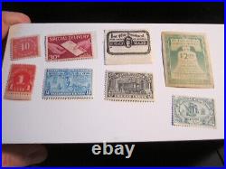 Lot Of Old U. S. Stamps Back Of The Book Postage Due & More Used & Unused- Bba-50