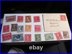 Lot Of Old U. S. Stamps Back Of The Book Postage Due & More Used & Unused- Bba-50