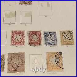 Lot Of Scarce Bavaria Stamps From On Album Pages Mint, Used, Overprints