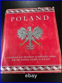 Lot Poland 1590 Stamps Stamp Collection $3690 Retail Mint Used Hinged Plus Album