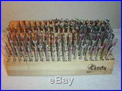 Lot of 149 Vintage Craftool Co. USA Leather Stamps Punches Tools Tandy Leather