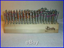 Lot of 149 Vintage Craftool Co. USA Leather Stamps Punches Tools Tandy Leather
