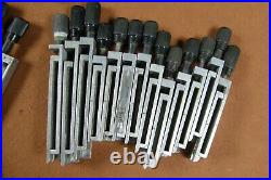Lot of 23 Hot Foil Type Holders For Kingsley Stamping Machine Used
