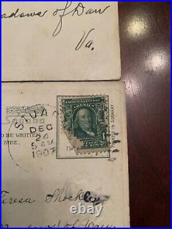 Lot of Benjamin Franklin 1 cent green stamps