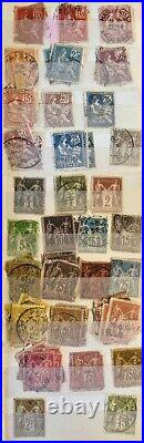 Lot of France Old Stamps Used