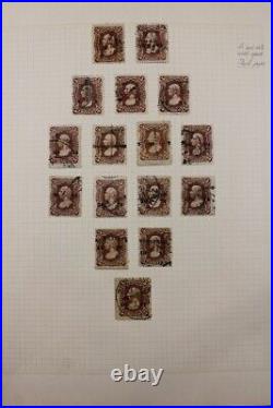 MEXICO Classic 1856-1882 Advanced Fabulous Untouched Stamp Collection