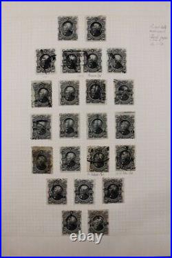 MEXICO Classic 1856-1882 Advanced Fabulous Untouched Stamp Collection