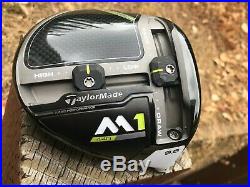 MINT TaylorMade M1 440cc 9.5 Driver RH Tour Issue +Stamp HotMelt -HEAD ONLY