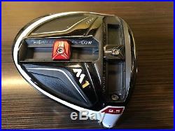 MINT TaylorMade M1 9.5 Driver RH Tour Issue +Stamp HotMelt -HEAD ONLY