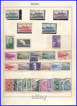 MONACO 1880s/1969 Good Mint &Used Collection(Appx 850+)ALB181