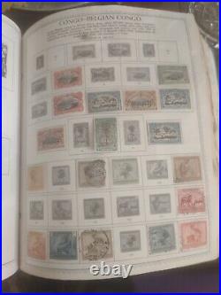 Magnificent And HUGE Worldwide Stamp Collection In Vintage Harris Album 1800sfwd