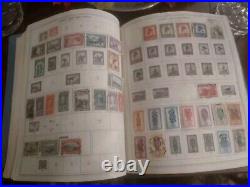 Magnificent And HUGE Worldwide Stamp Collection In Vintage Harris Album 1800sfwd