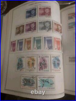 Magnificent And HUGE Worldwide Stamp Collection In Vintage Harris Album 1800sfwd