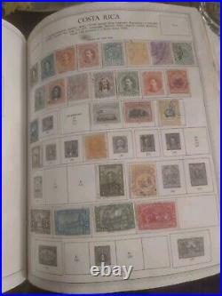 Magnificent And HUGE Worldwide Stamp Collection In Vintage Harris Album 1800sfwd