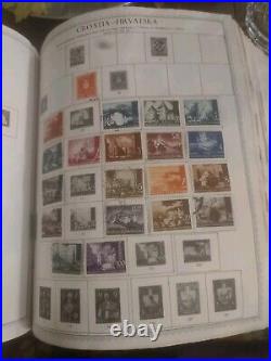 Magnificent And HUGE Worldwide Stamp Collection In Vintage Harris Album 1800sfwd