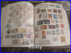 Magnificent And HUGE Worldwide Stamp Collection In Vintage Harris Album 1800sfwd