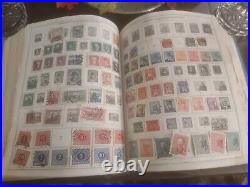 Magnificent And HUGE Worldwide Stamp Collection In Vintage Harris Album 1800sfwd