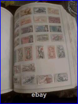 Magnificent And HUGE Worldwide Stamp Collection In Vintage Harris Album 1800sfwd