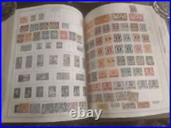 Magnificent And HUGE Worldwide Stamp Collection In Vintage Harris Album 1800sfwd