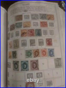 Magnificent And HUGE Worldwide Stamp Collection In Vintage Harris Album 1800sfwd