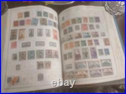 Magnificent And HUGE Worldwide Stamp Collection In Vintage Harris Album 1800sfwd