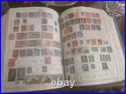 Magnificent And HUGE Worldwide Stamp Collection In Vintage Harris Album 1800sfwd