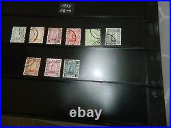 Maldive Islands 1933-60 Mint And Used Stamps Collection On Pages