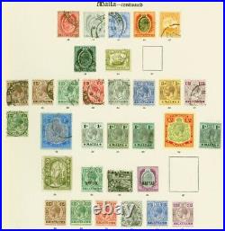 Malta 1860-1935 Fine Mint & Used Stamp Collection on Imperial Pages