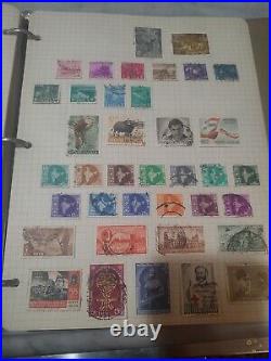 Mammoth Worldwide Stamp Album 1800s Forward. Great Quality And Value. Vintage++