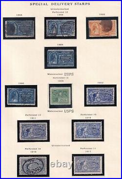 Matt's Stamps Us Scott #e1-e23 Special Delivery Complete Set Mint/used, Cv$609