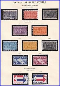 Matt's Stamps Us Scott #e1-e23 Special Delivery Complete Set Mint/used, Cv$609