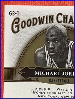 Michael Jordan 2020 Upper Deck Goodwin Champions GB-1 Orange /99 Mint+ Rare SSP