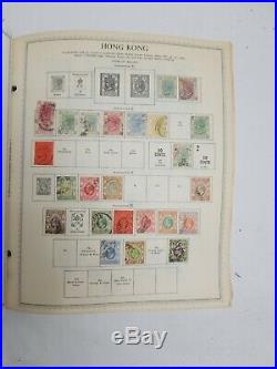 Minkus Global Stamp Album collection 4-Vol 22,000+ stamps used and mint