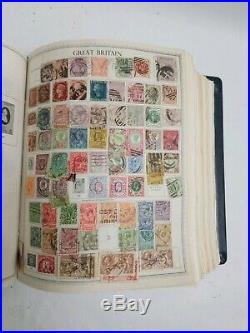 Minkus Global Stamp Album collection 4-Vol 22,000+ stamps used and mint
