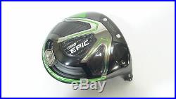 Mint! TOUR ISSUE! Callaway GBB EPIC 9 Driver HEAD ONLY (Actual 9.9) TC Stamp
