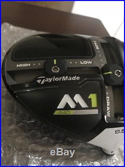 Mint TOUR ISSUE TaylorMade 2017 M1 440 9.5 Degree Driver -HEAD- (+ Stamp) RH