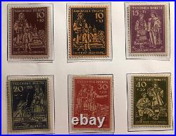 Mint Ukraine Regensburg Camp Post Stamp Collection Lot